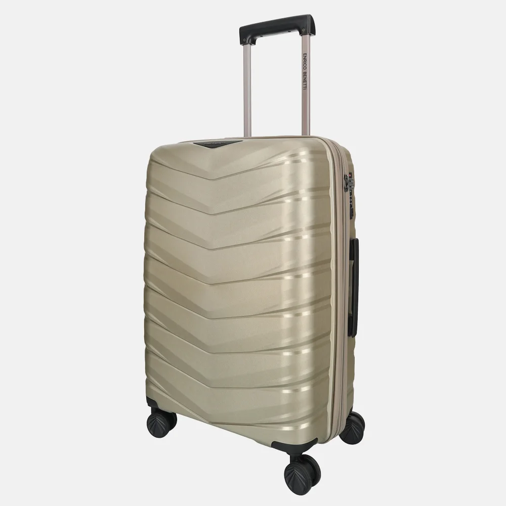 Enrico Benetti  San Francisco reiskoffer 65 cm champagne bij Duifhuizen