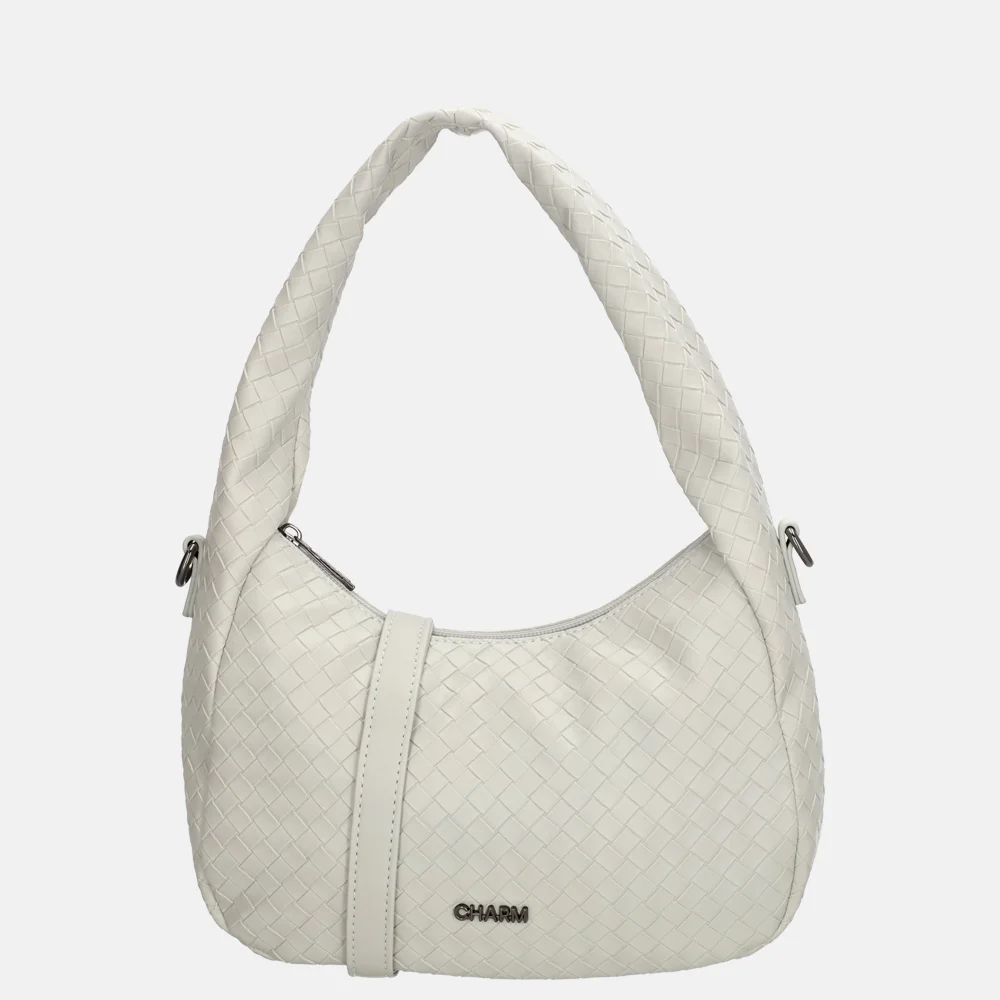Charm London Maribello schoudertas lichtgrijs