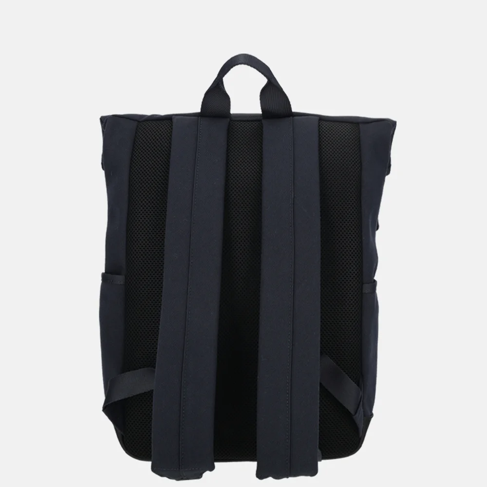 Tommy Hilfiger Heritage rolltop rugzak logo space blue bij Duifhuizen