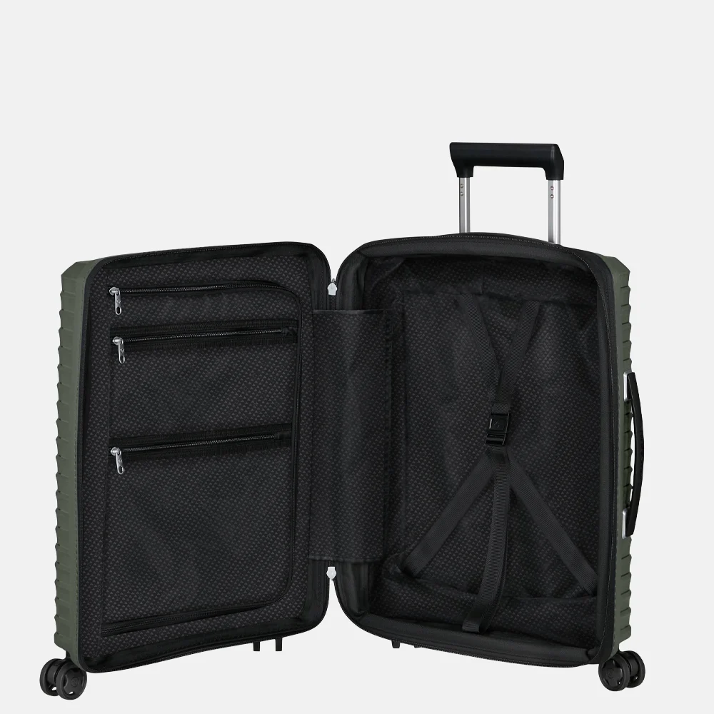 Samsonite Upscape spinner handbagagekoffer 55 cm climbing ivy bij Duifhuizen