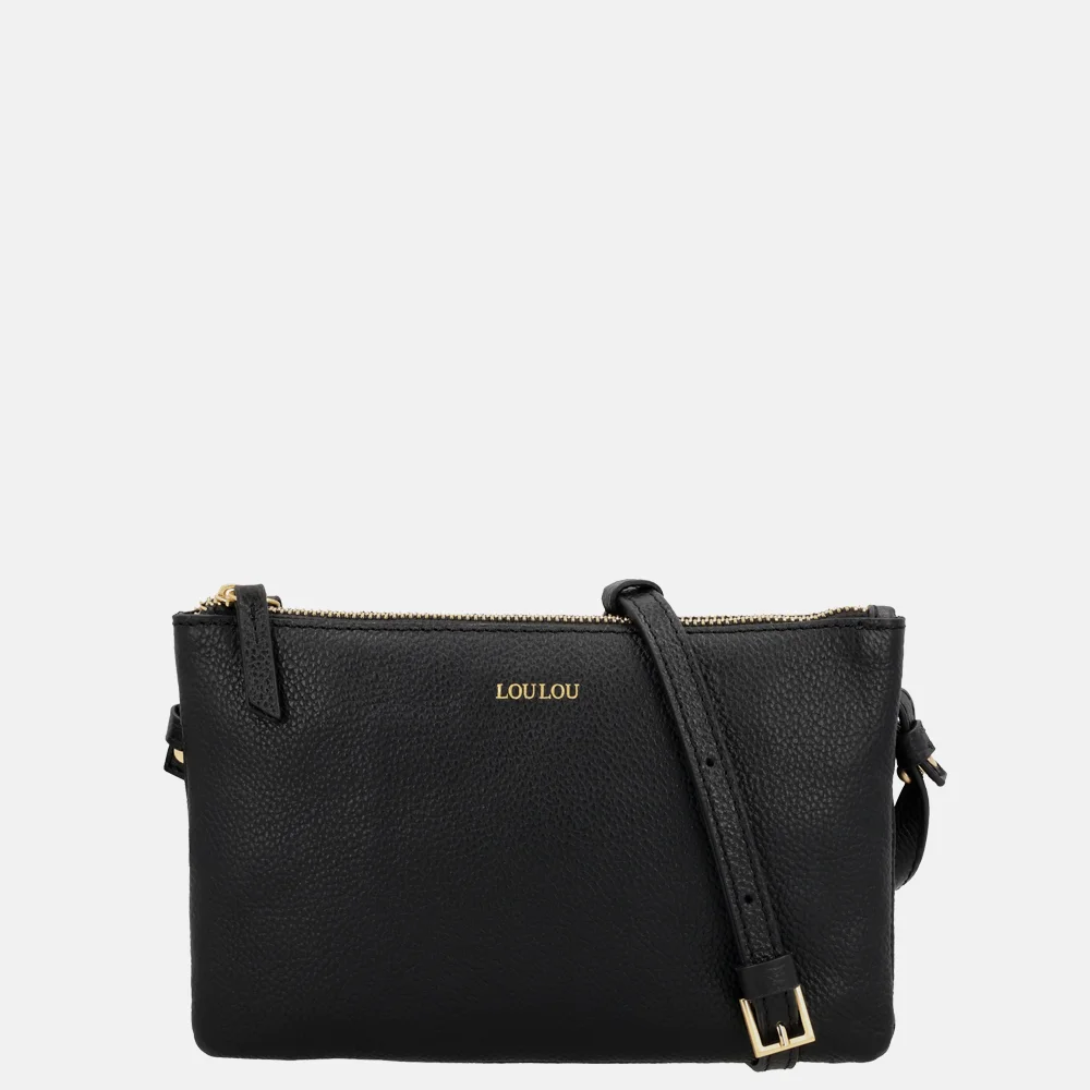 Loulou Essentiels Camille crossbody tas black