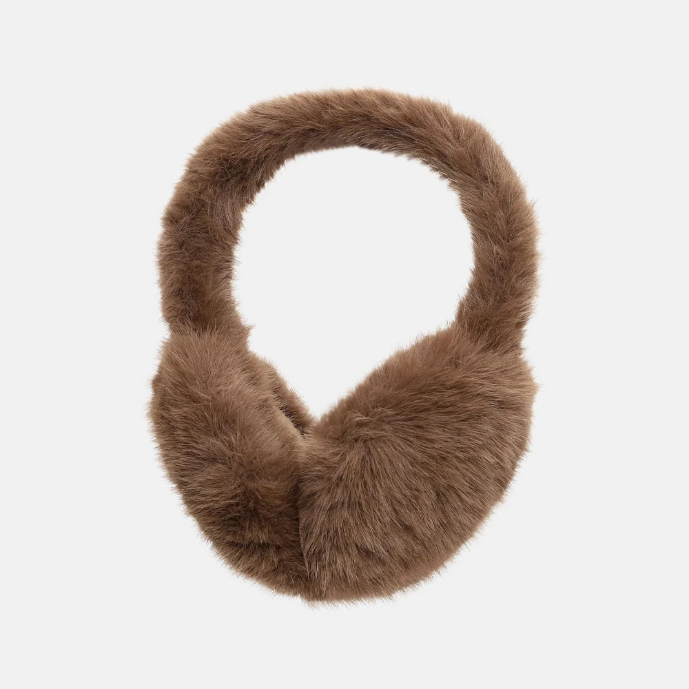 Emily & Noah Hara muts/oorwarmers taupe bij Duifhuizen