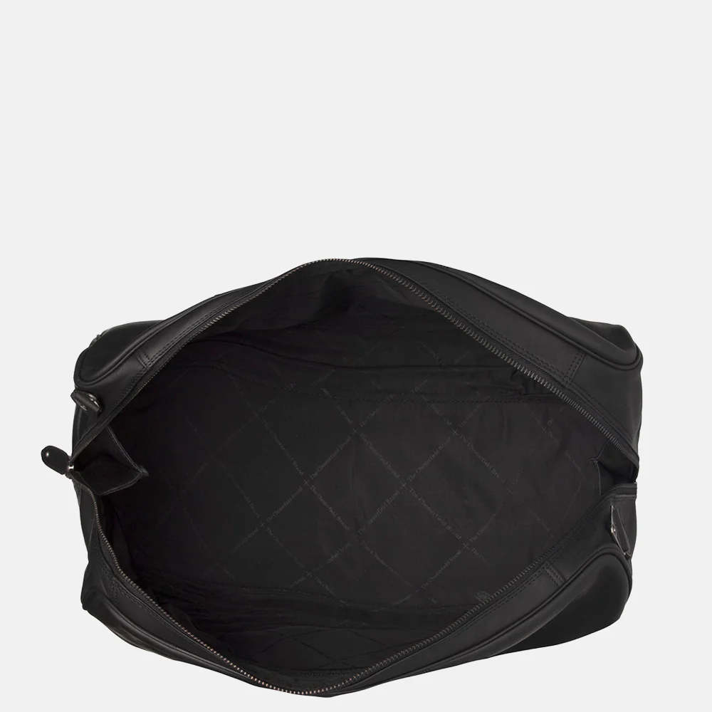 Chesterfield William weekendtas M black bij Duifhuizen