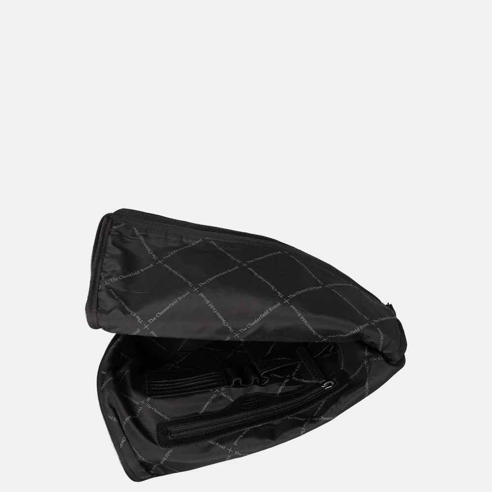 Chesterfield Trondheim laptoprugzak 15 inch black bij Duifhuizen