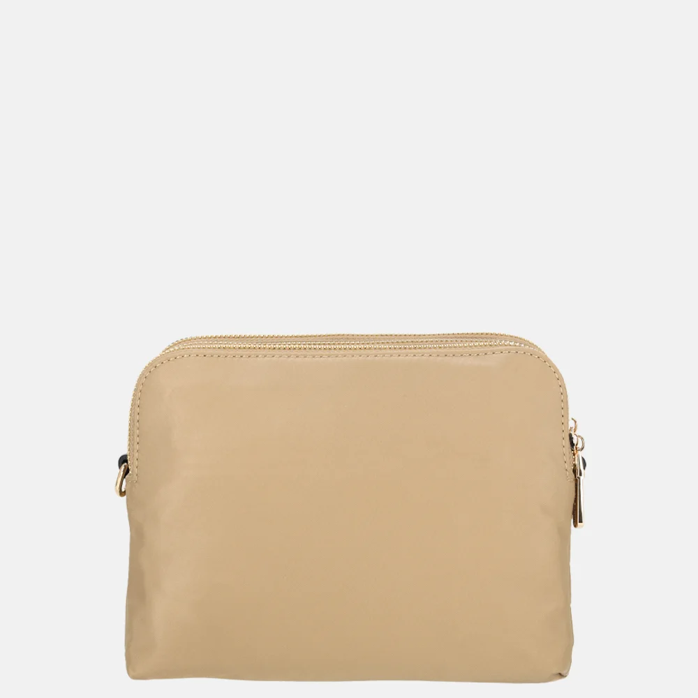 Daniele Donati crossbody tas taupe bij Duifhuizen