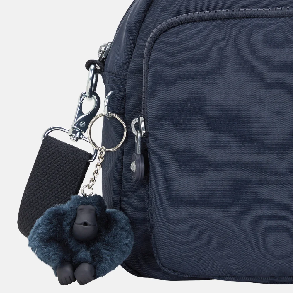Kipling Cool Defea schoudertas blue bleu  bij Duifhuizen
