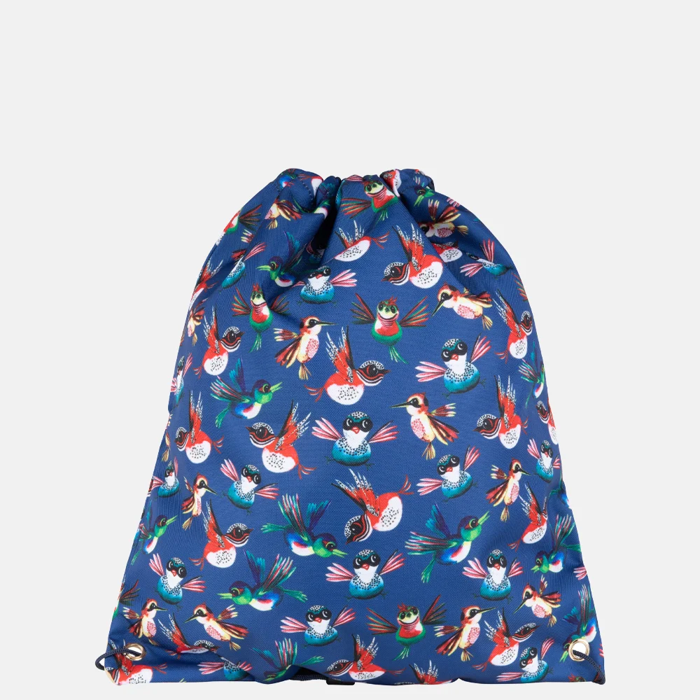 Pick & Pack gymbag birds navy