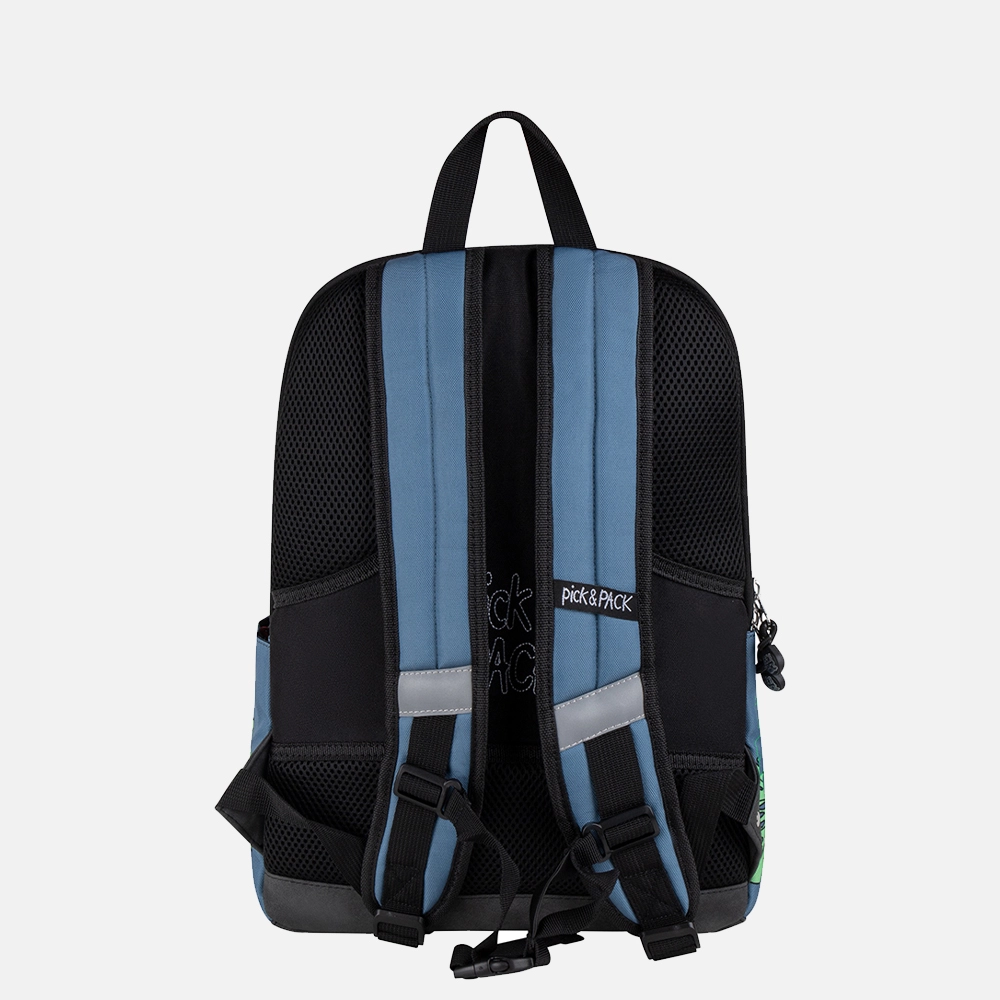 Pick & Pack Dangerous Cat kinderrugzak L jeansblue bij Duifhuizen