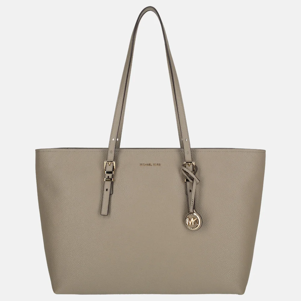 Michael Kors Quinn shopper L birch bij Duifhuizen