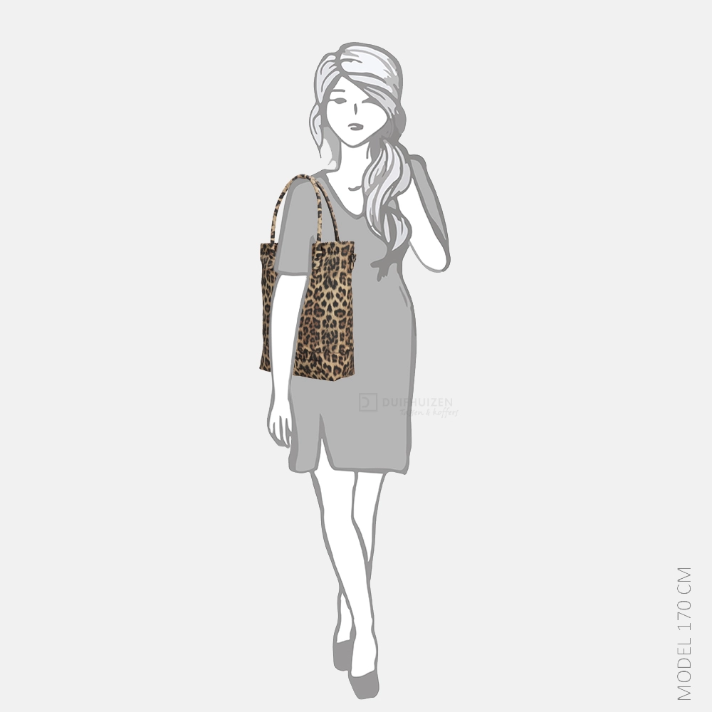 Zebra Trends shopper luipaard bij Duifhuizen