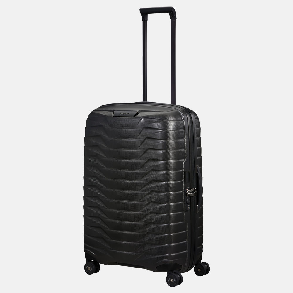 Samsonite Proxis spinner 69 cm matt graphite bij Duifhuizen