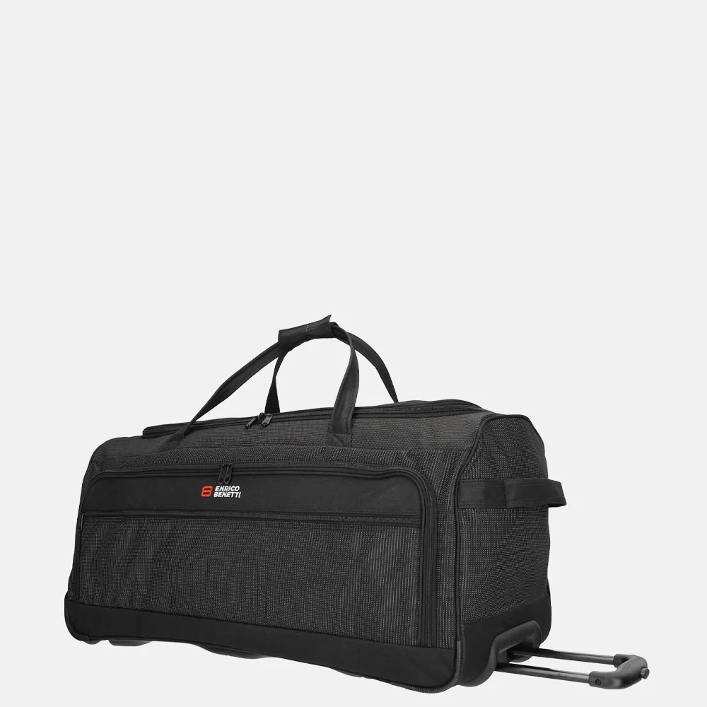 Enrico Benetti Santa Cruz wieltas 75cm dots black-white bij Duifhuizen
