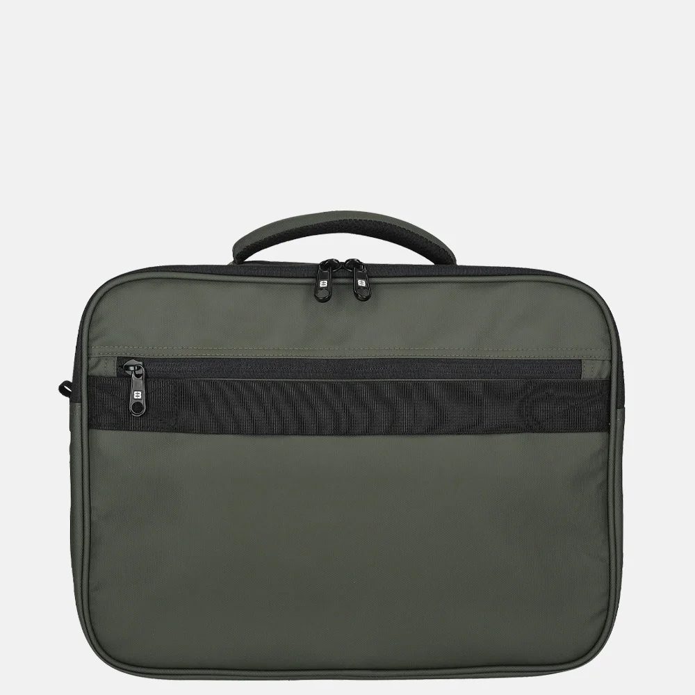 Enrico Benetti Northern schoudertas 15 inch olijfgroen bij Duifhuizen