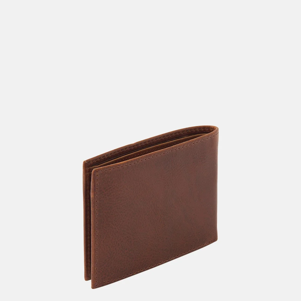 DR Amsterdam billfold portemonnee cognac bij Duifhuizen