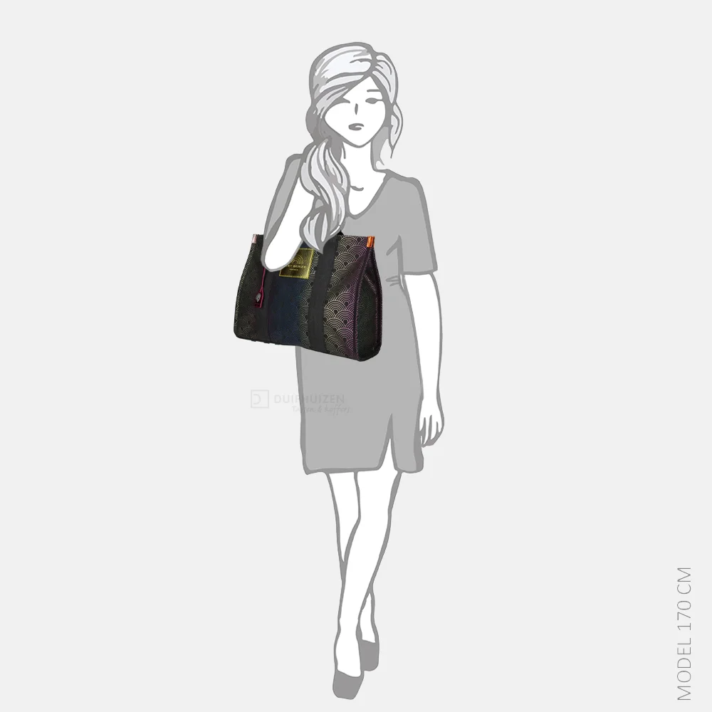Kurt Geiger Soutbank tote shopper L black/other bij Duifhuizen