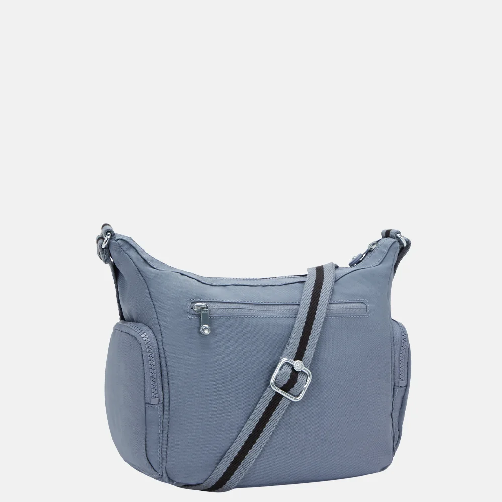 Kipling Gabb schoudertas S blue stone bij Duifhuizen