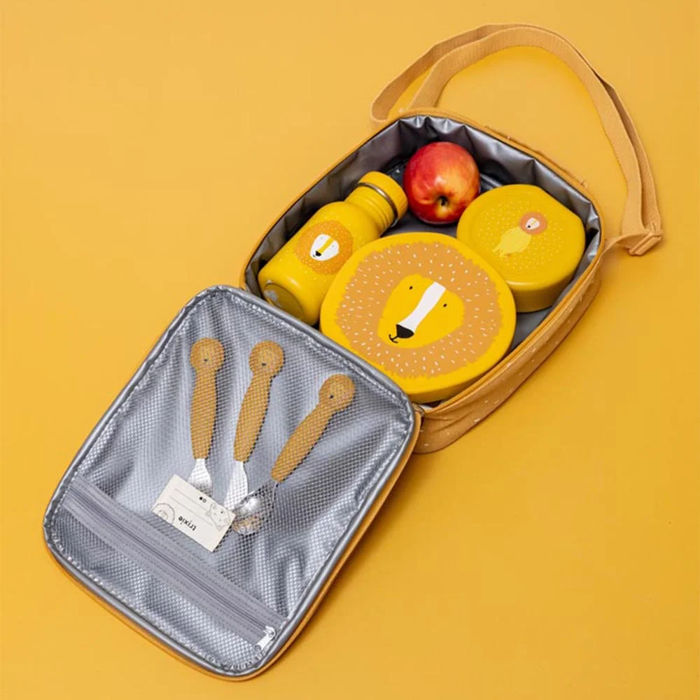 Trixie Mr. Lion thermische lunchtas geel bij Duifhuizen