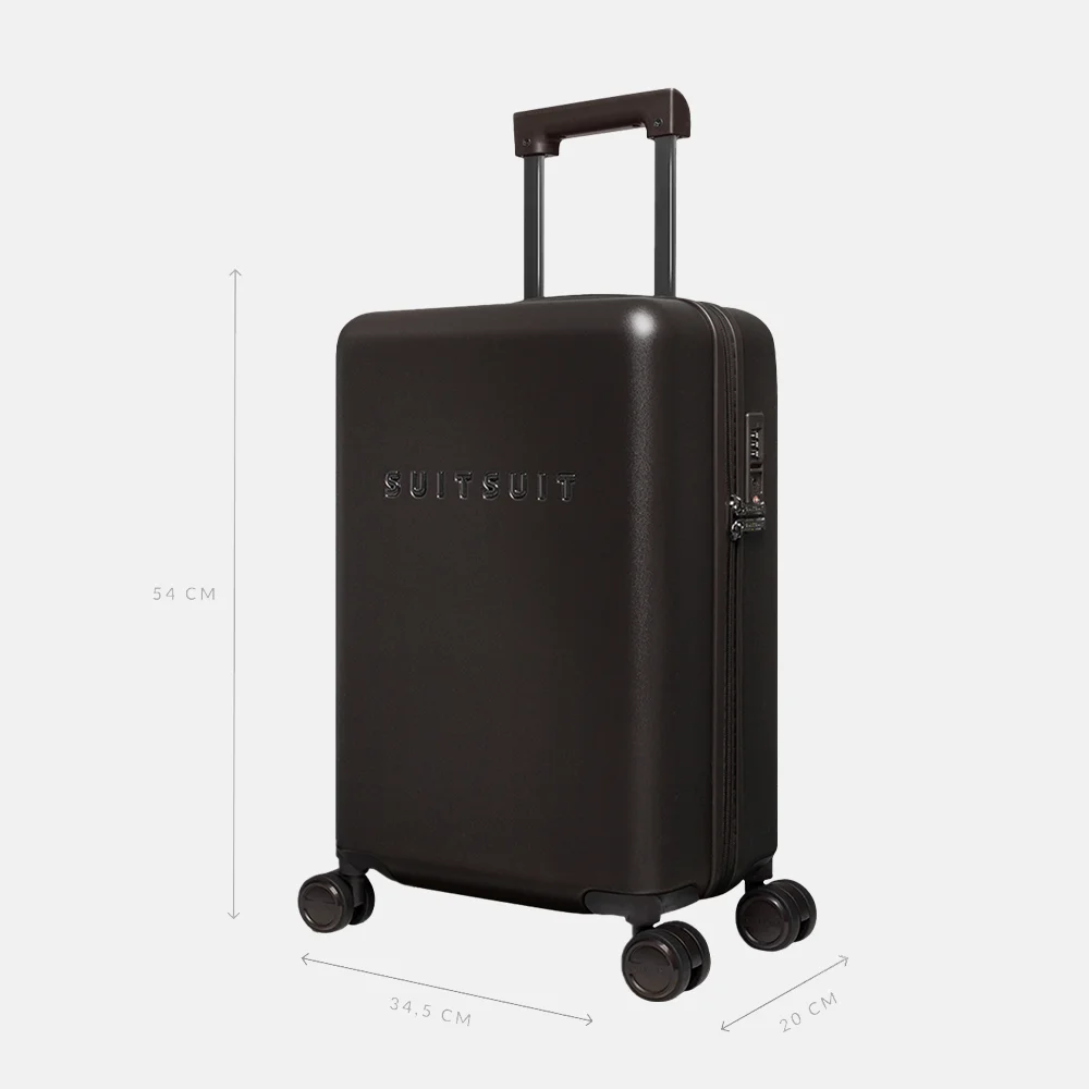 Suitsuit Mystique handbagage koffer 55 cm ground coffee bij Duifhuizen