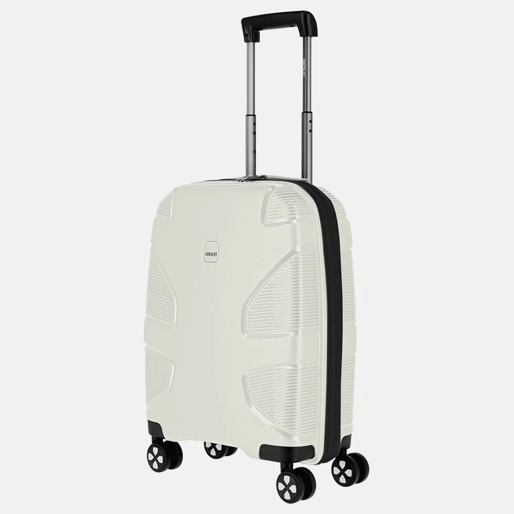 Impackt Spinner koffer 55 cm polar white bij Duifhuizen