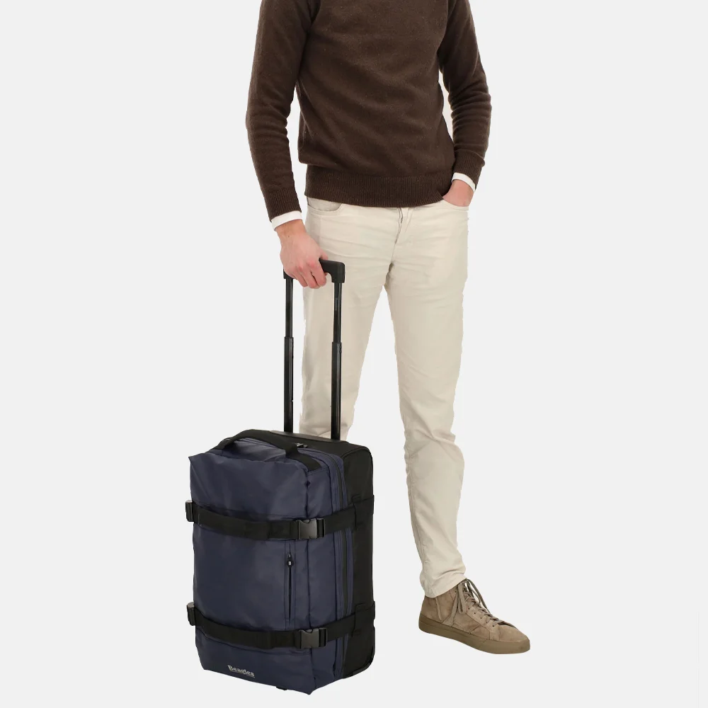 Beagles Dubbeldekker reistas op wielen 52 cm blauw bij Duifhuizen