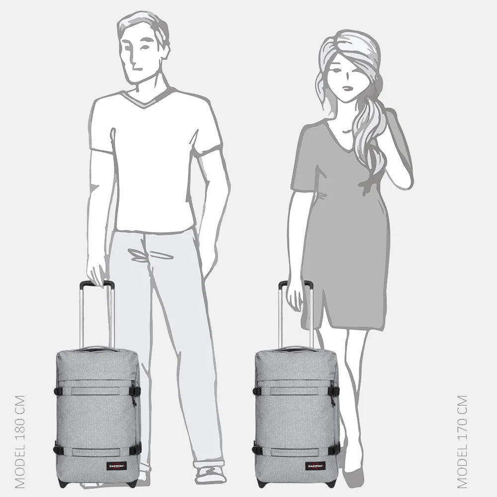 Eastpak Transit'R reistas S sunday grey bij Duifhuizen