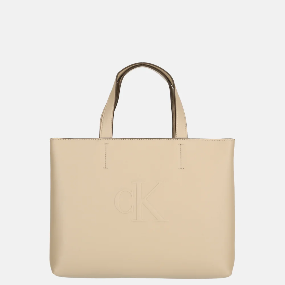 Calvin Klein Sculpted mini handtas crockery bij Duifhuizen