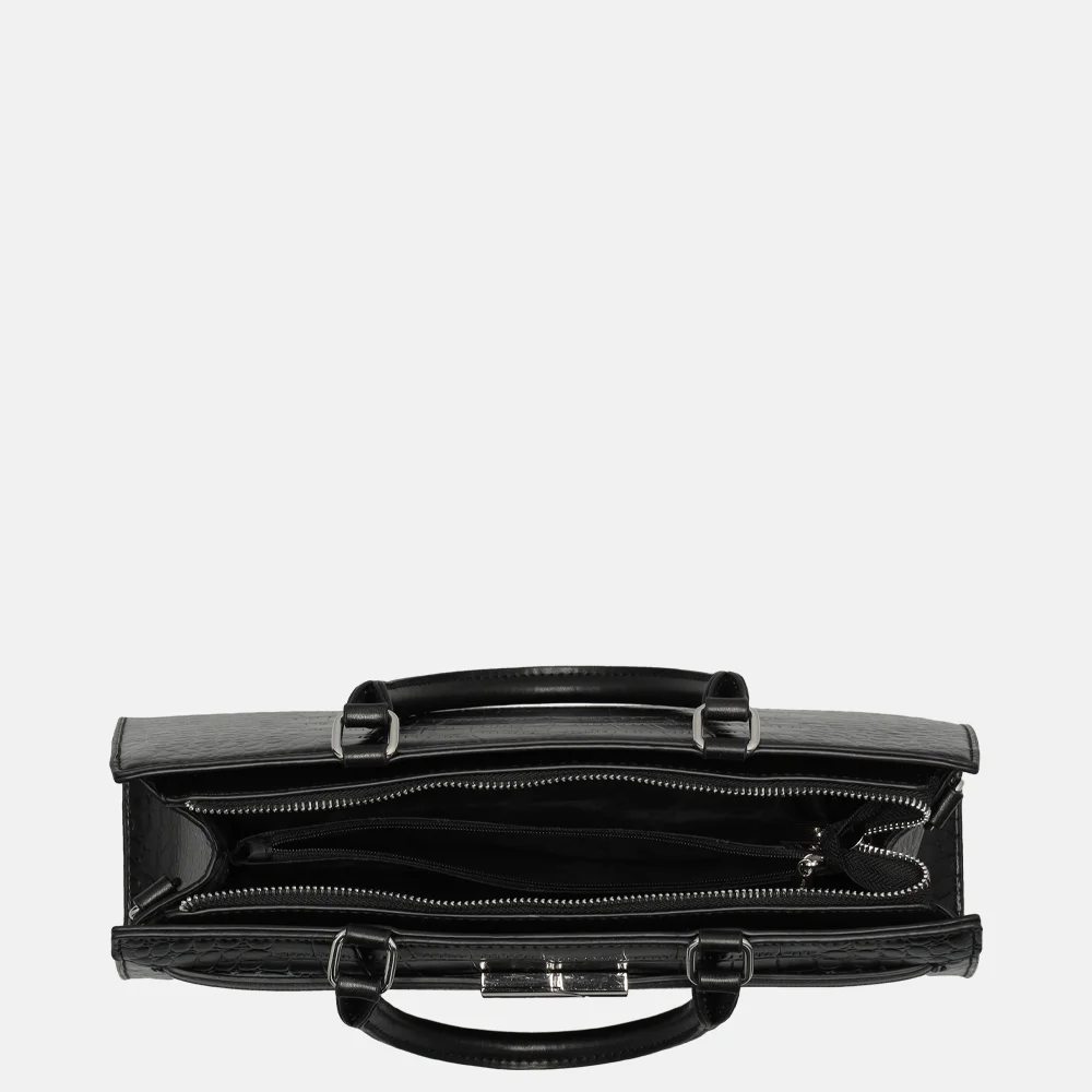 Daniele Donati Croco handtas black bij Duifhuizen