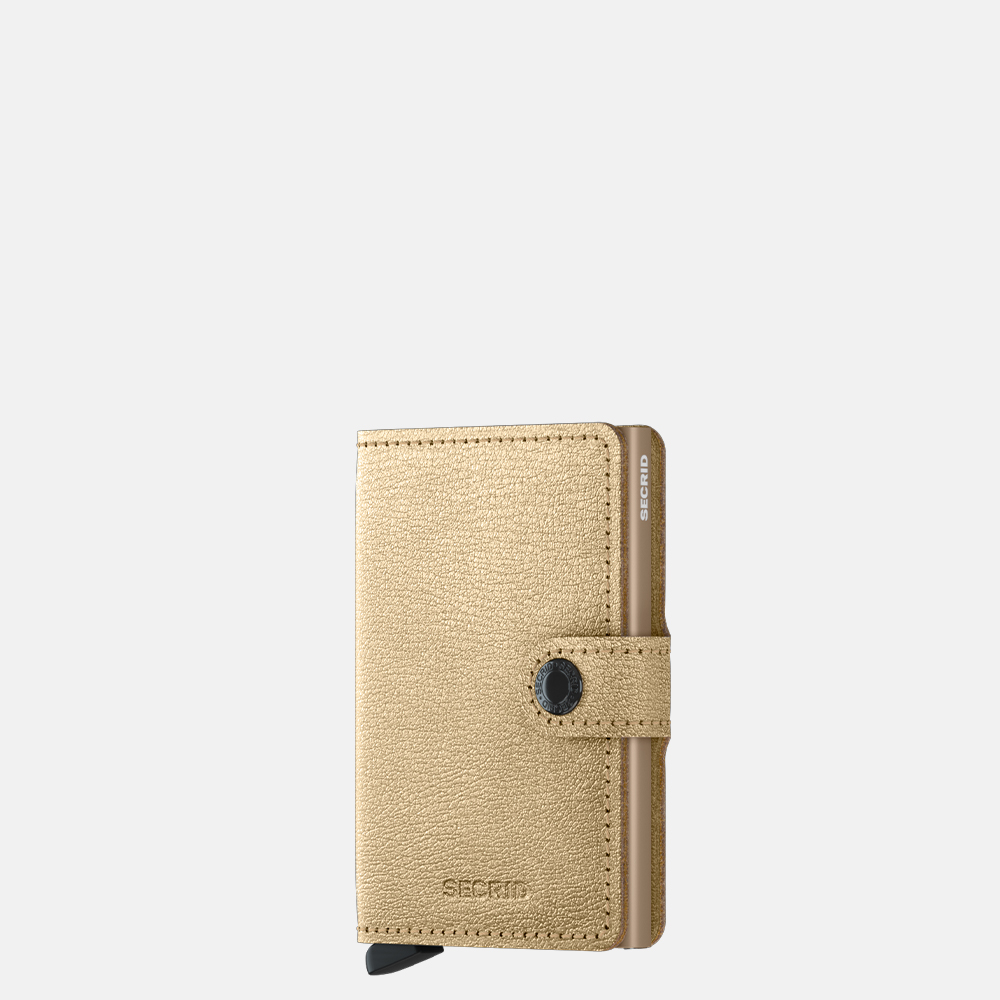 Secrid Miniwallet pasjeshouder antique gold