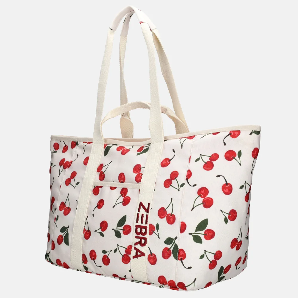 Zebra Trends Elise strandtas cherry bij Duifhuizen
