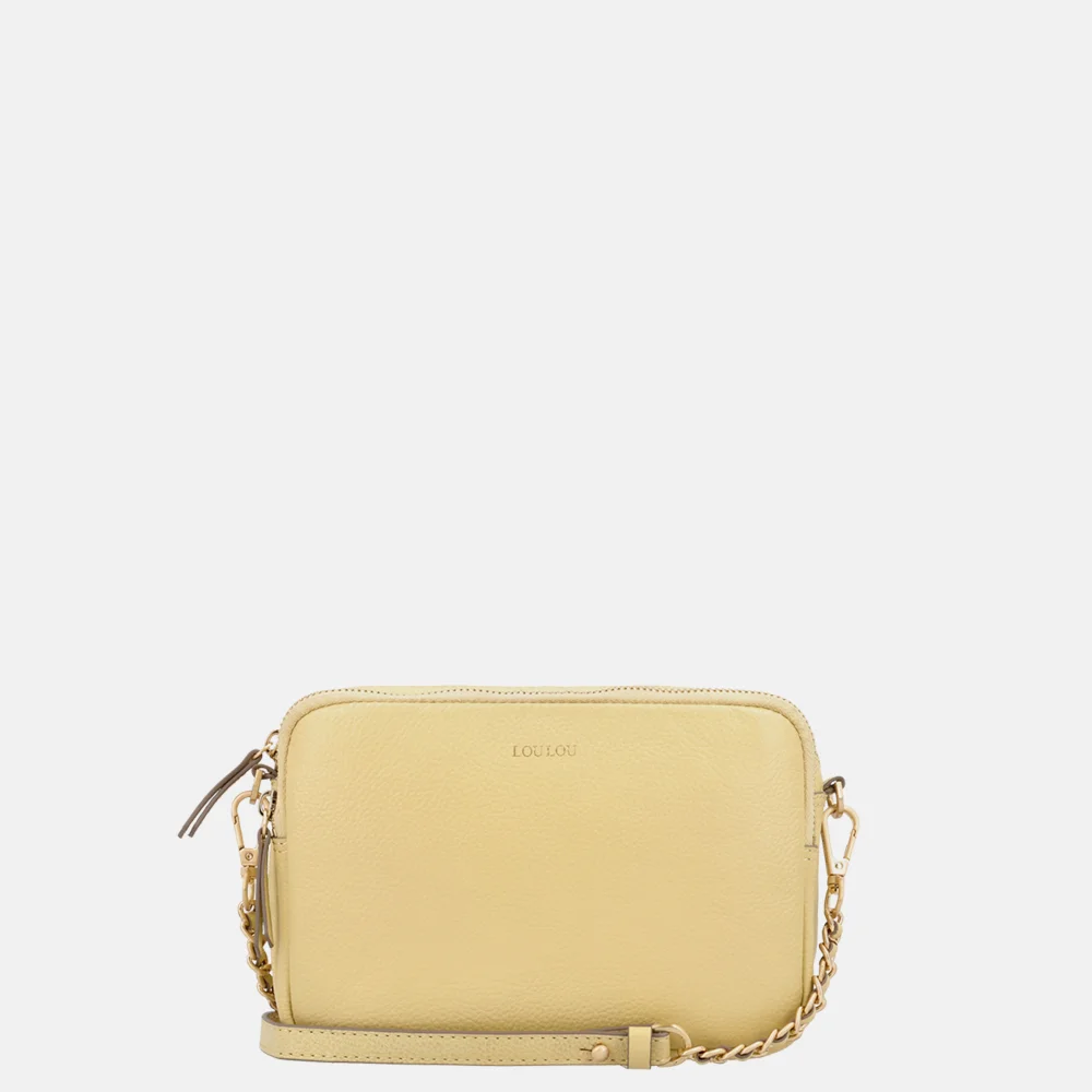 Loulou Essentiels Emilie crossbody tas sorbet yellow