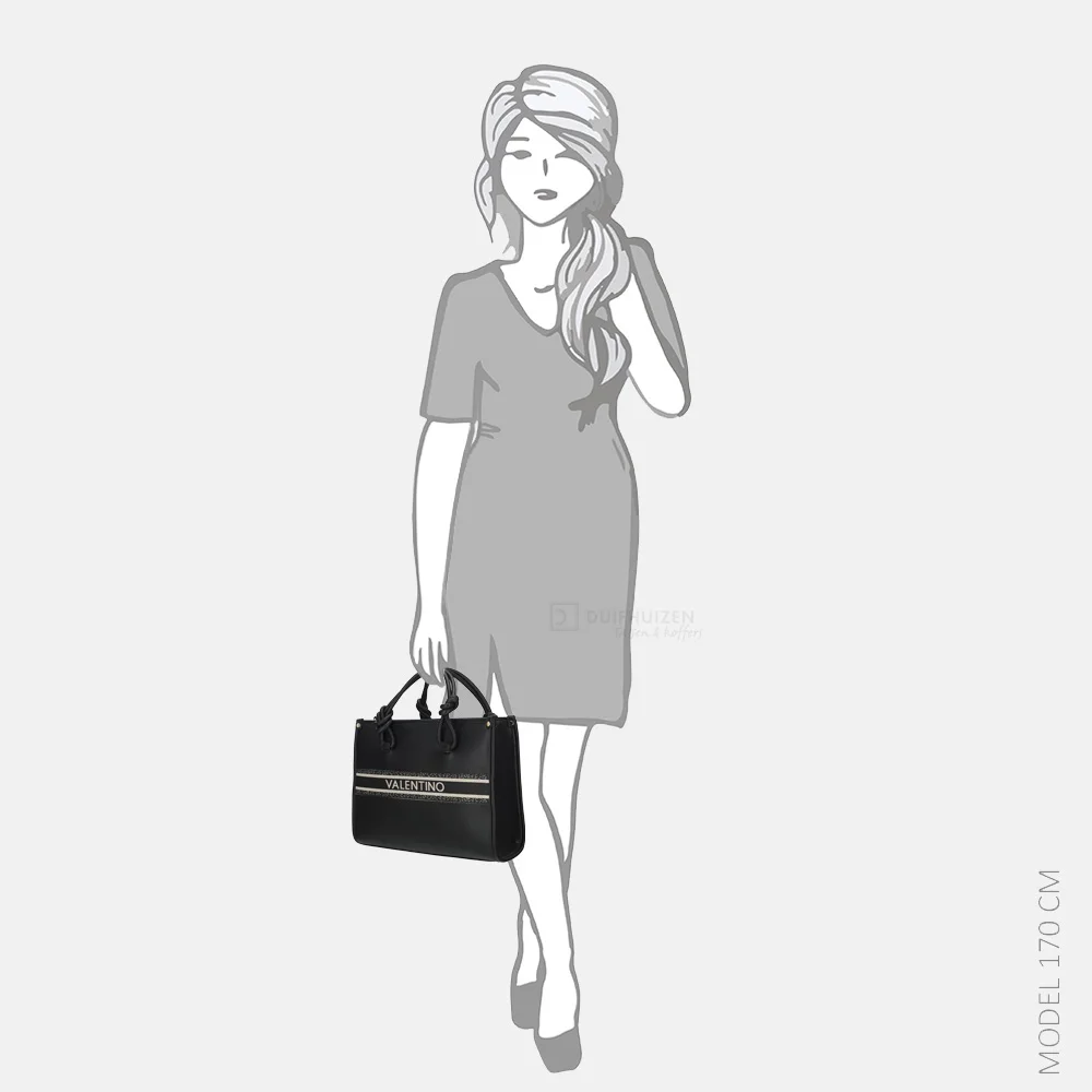 Valentino Bags Aella handtas nero bij Duifhuizen