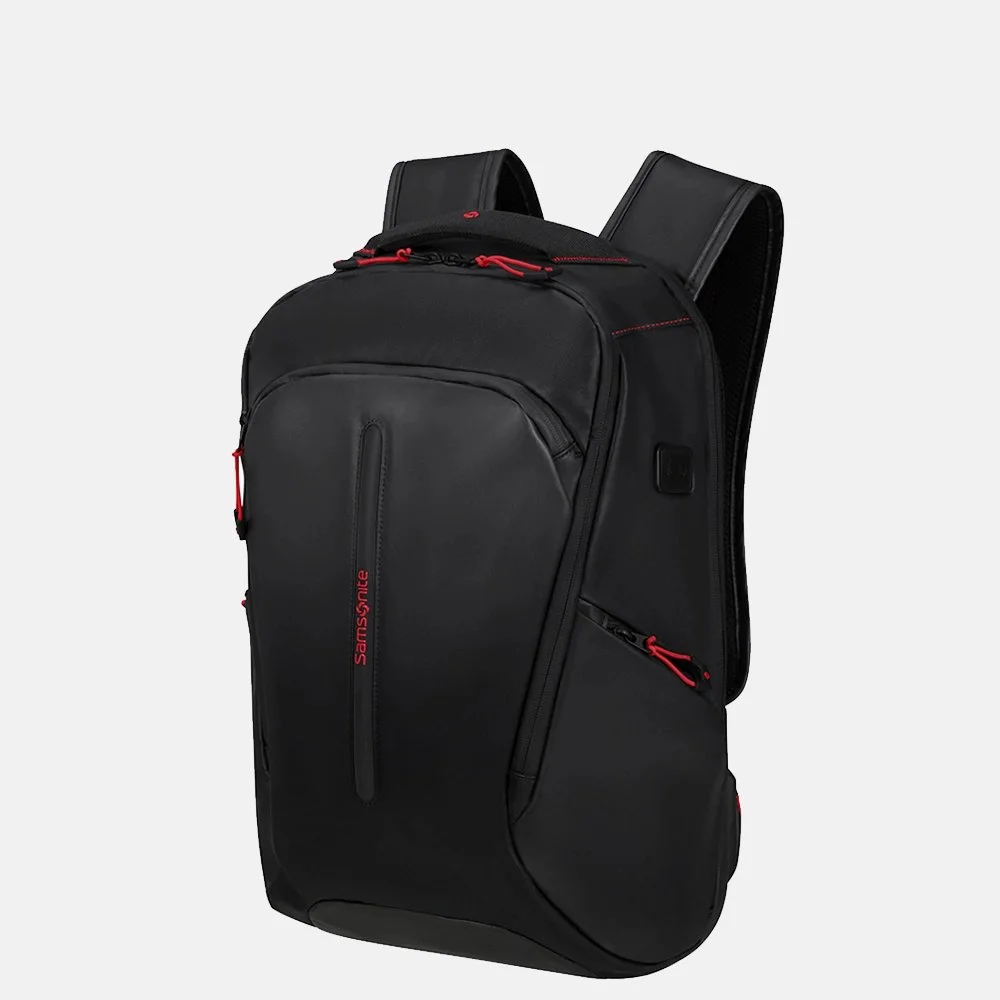Samsonite Urban USB ecodiver rugzak M black bij Duifhuizen