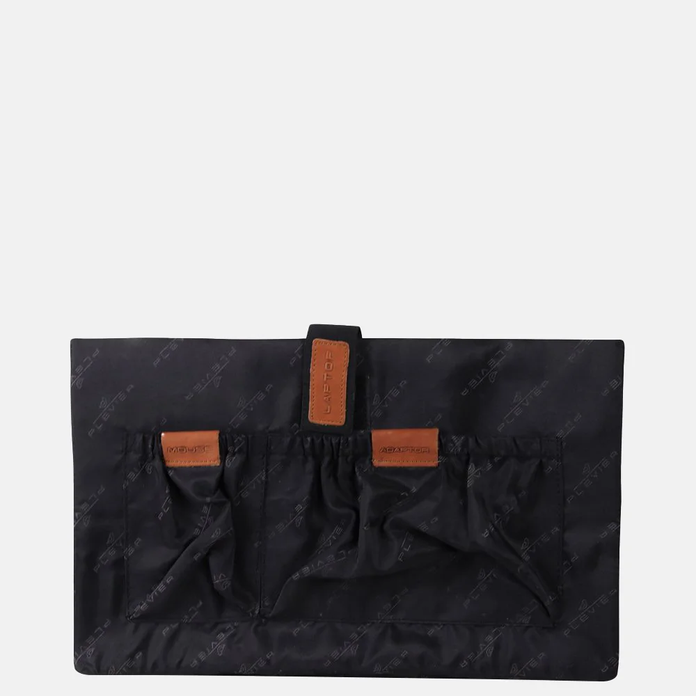 Plevier Millau laptoptas 15 inch cognac bij Duifhuizen