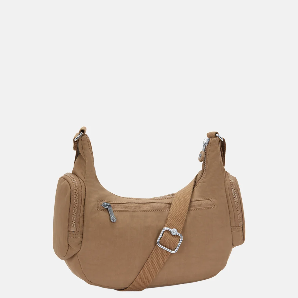Kipling Rikka crossbody tas S early tan bij Duifhuizen