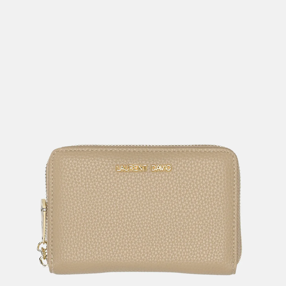 Laurent David portemonnee M taupe