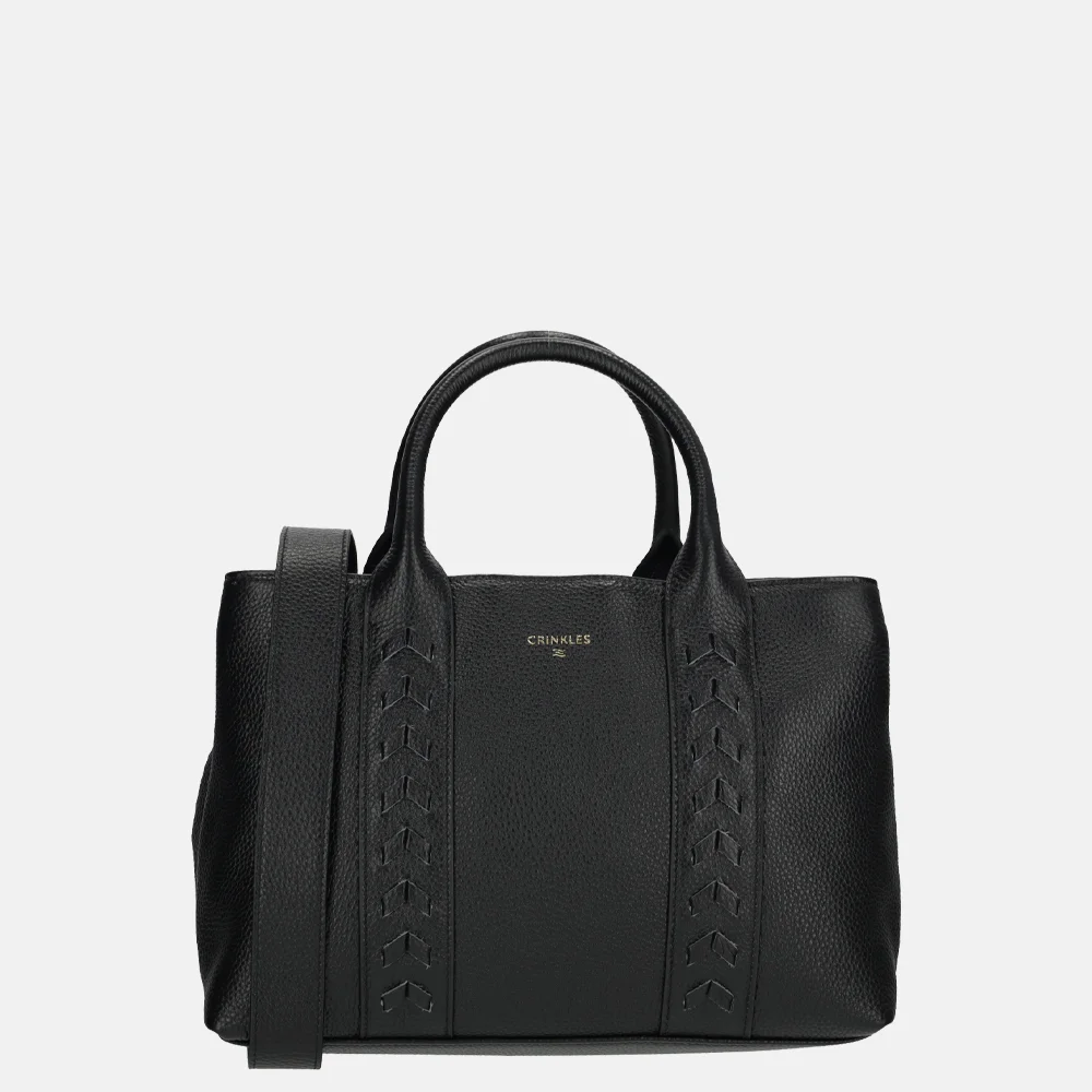 Crinkles handtas black