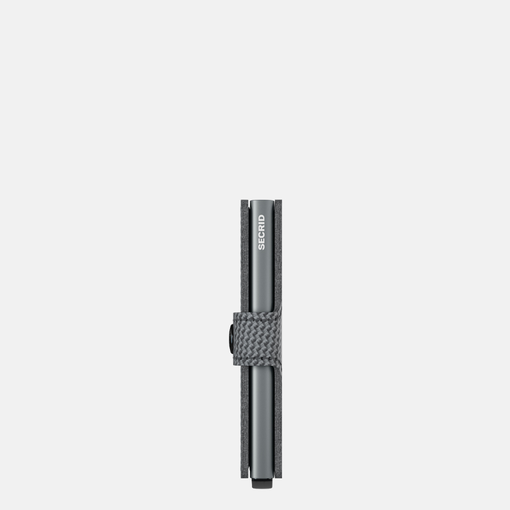 Secrid Miniwallet pasjeshouder carbon cool grey bij Duifhuizen