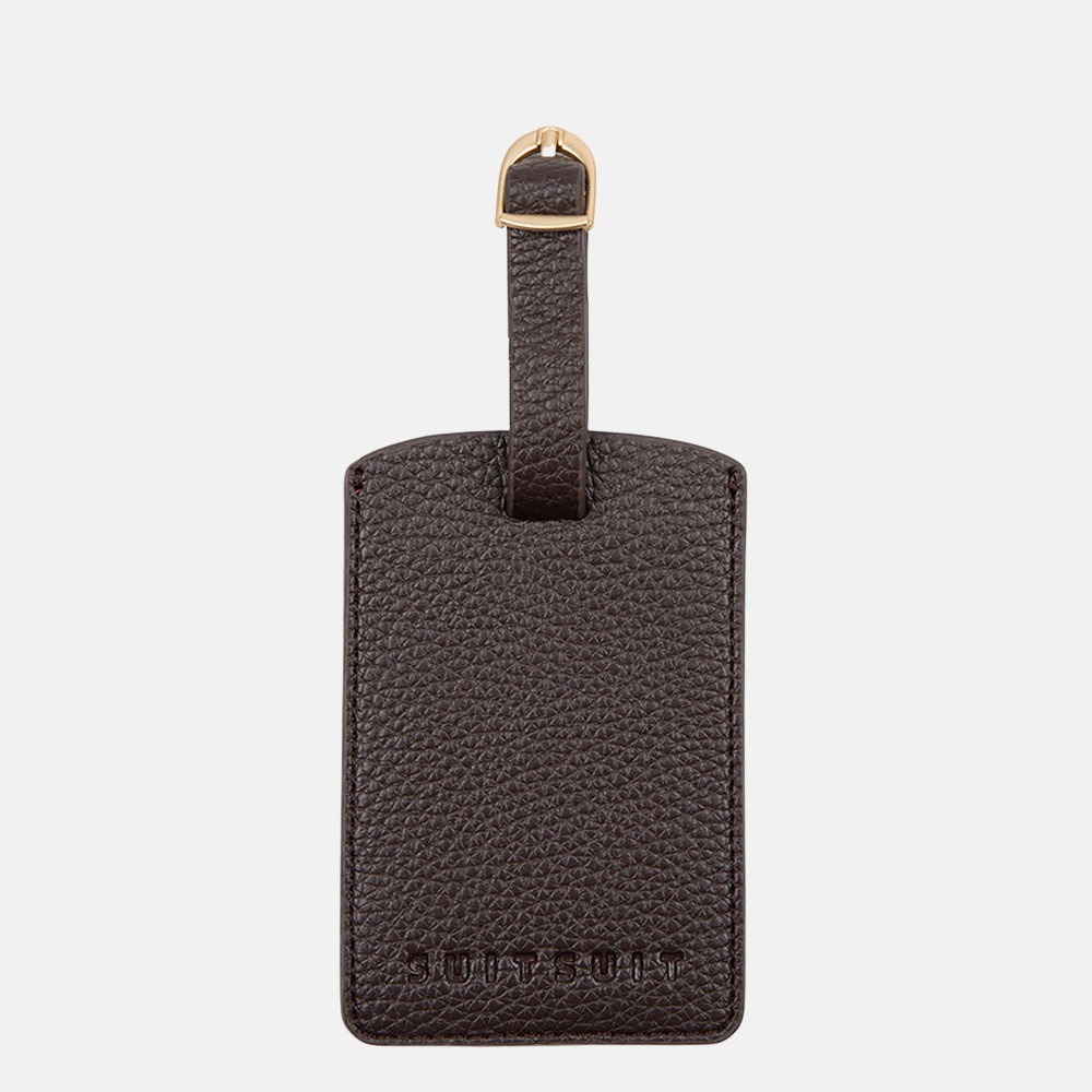 SUITSUIT Fab Seventies Classic kofferlabel espresso black