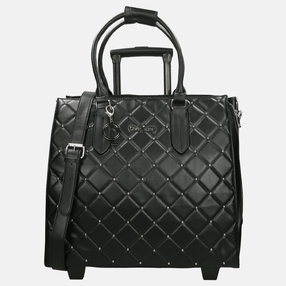 Olivia Lauren business trolley zwart
