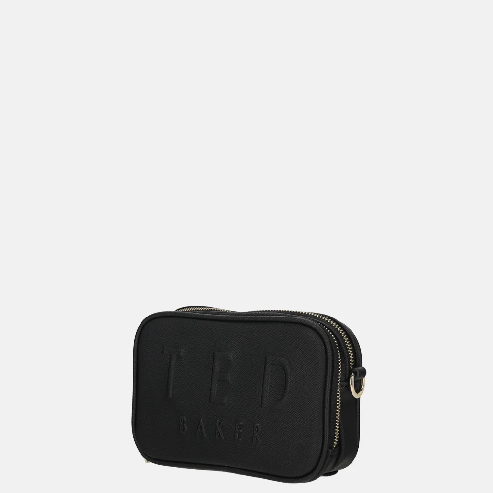 Ted Baker Lauli crossbody tas jet black bij Duifhuizen