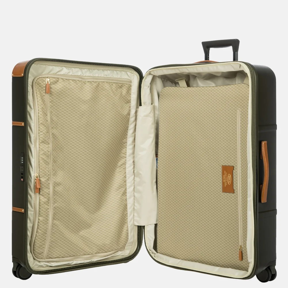 Bric's Bellagio trolley reiskoffer 76cm olive bij Duifhuizen