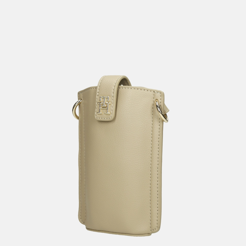 Tommy Hilfiger Life telefoontas beige bij Duifhuizen