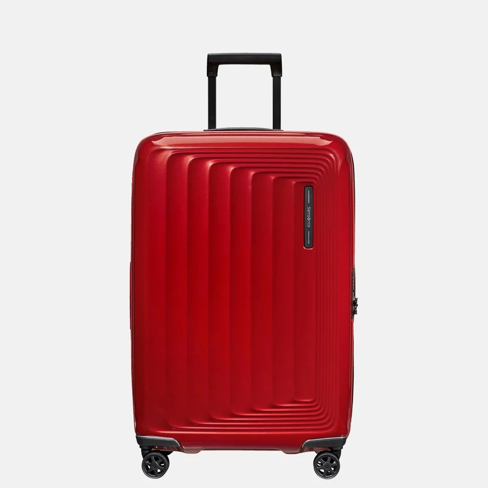 Samsonite Nuon expandable koffer 69 cm metallic red