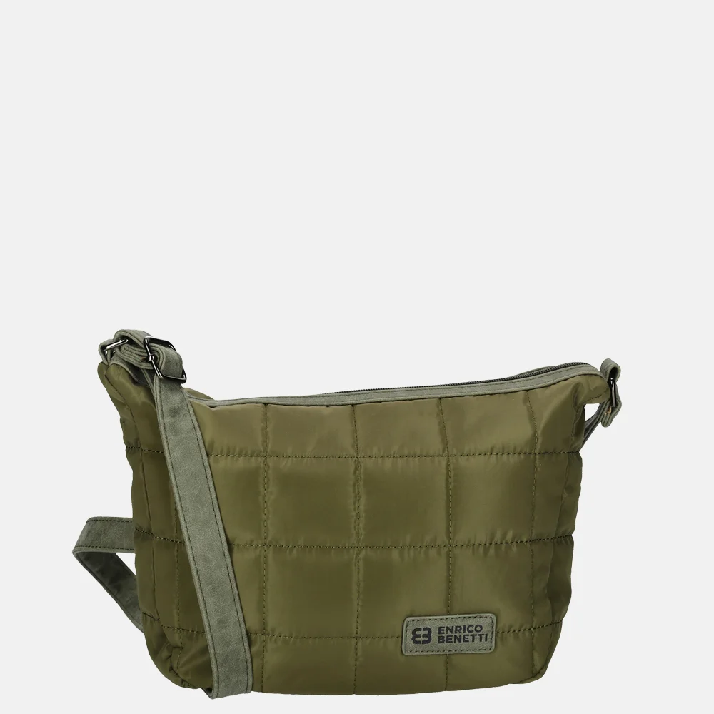 Enrico Benetti Demi crossbody tas olijfgroen