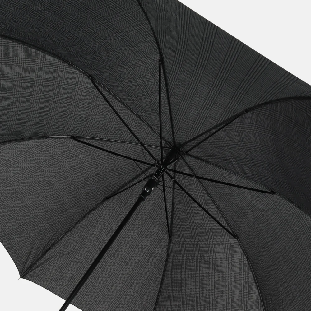 Doppler Derby automatic stokparaplu lang square check bij Duifhuizen