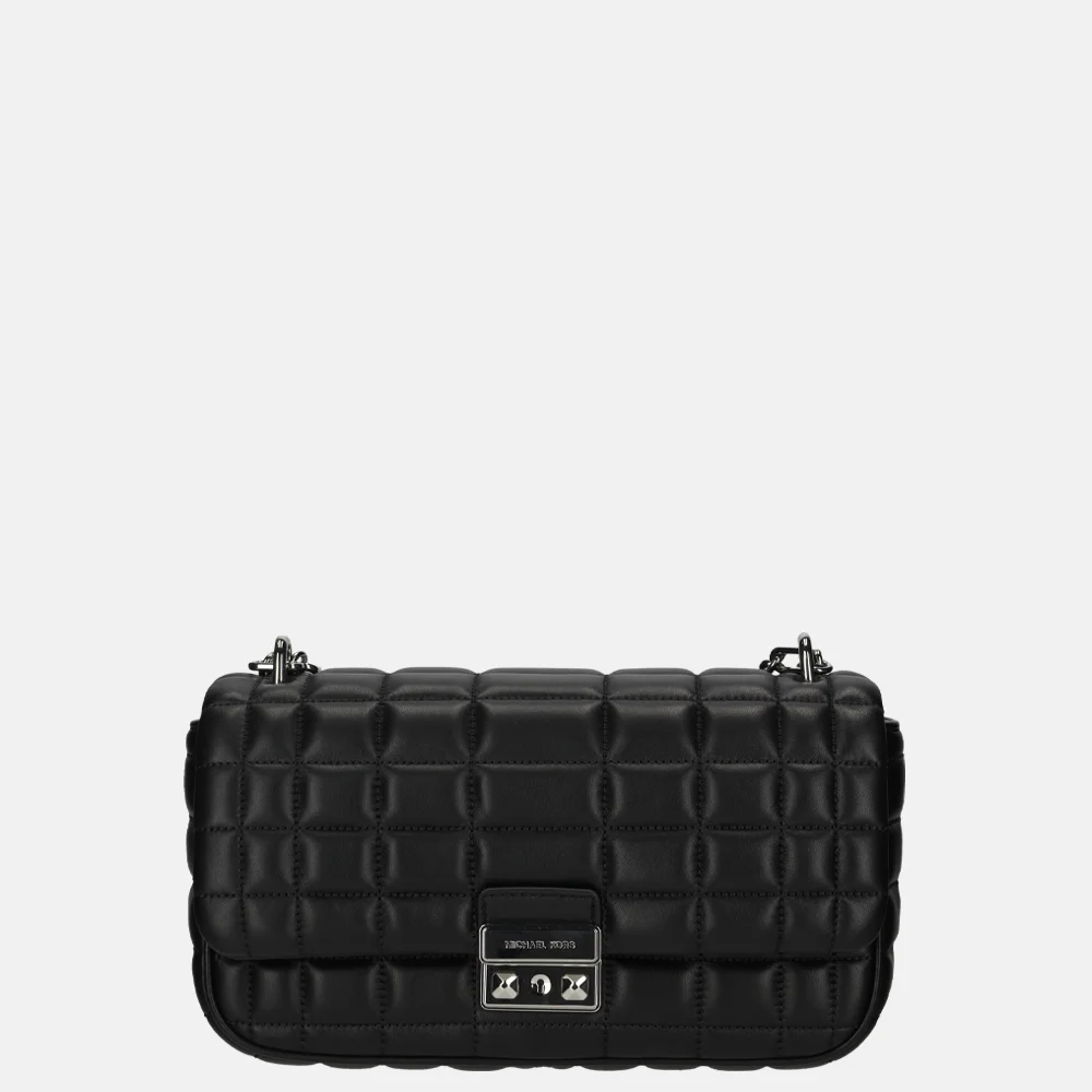 Michael Kors Tribeca schoudertas black bij Duifhuizen