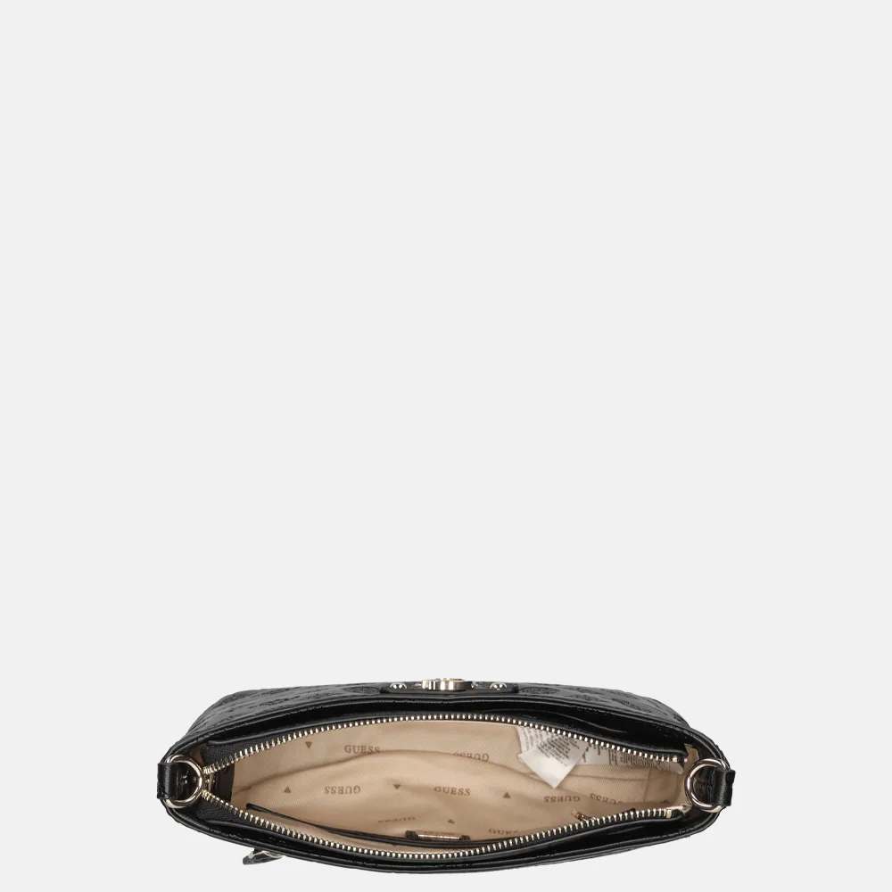 Guess Gerty crossbody tas black bij Duifhuizen