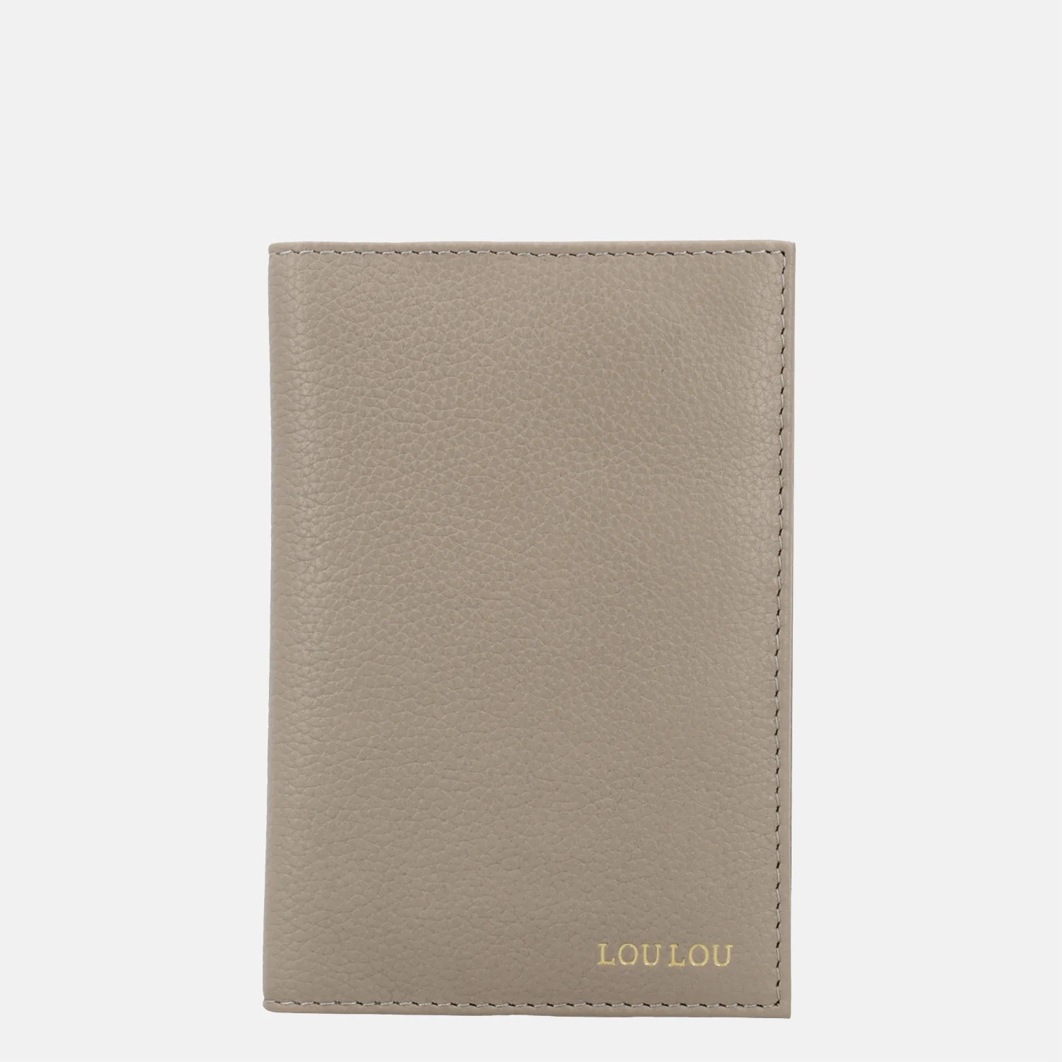 Loulou Essentiels Petite Valise paspoorthoes soft sepia bij Duifhuizen
