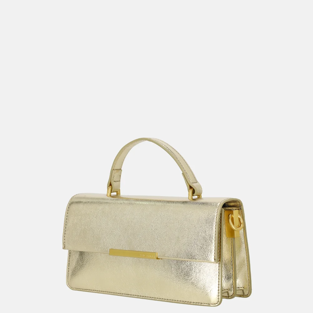 Ted Baker Rennyee schoudertas gold-col bij Duifhuizen