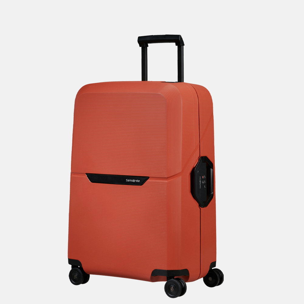 Samsonite Magnum ECO koffer 69 cm maple orange bij Duifhuizen